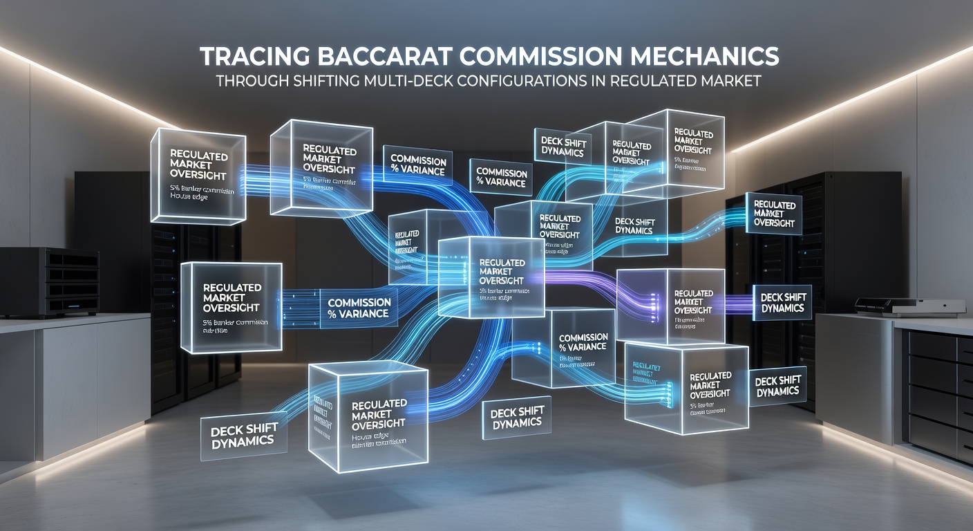 Software-Dashboard zur Überwachung von Baccarat-Provisionen und Deck-Konfigurationen